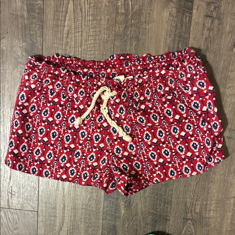 Roxy Oceanside Linen Beach Lounge Shorts - Size Small